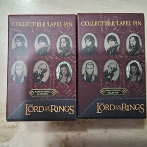 Lord of the Rings Collectible Lapel Pin Set